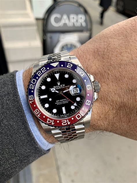 rolex gmt master 2 pepsi 2021